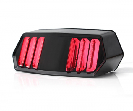 Stop spate/iluminat numar - Stop led moto cu semnalizare universal motocicleta