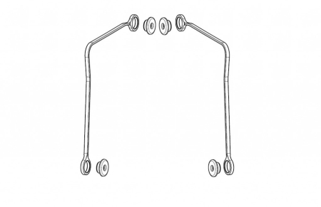 TRANSPORT & DEPOZITARE - Stop stip SHAD D1B6TIR for SH58X/SH59X