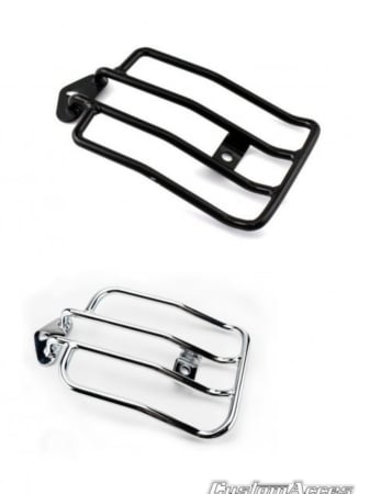 Suporti prindere cutii/genti - Suport bagaj  Rack moto cruiser Harley