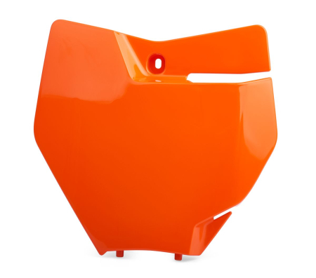 Cadru - Suport de numar POLISPORT 8664900001 orange KTM 16