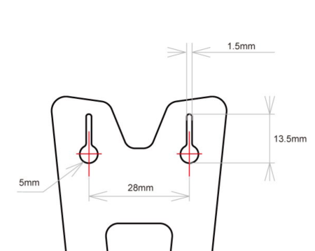Suport din metal de perete pentru casca moto atv scuter [1]