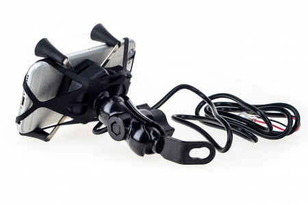 Suport moto telefon cu incarcator RAM atv scuter universal [8]