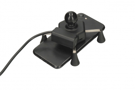 Suport moto telefon cu incarcator RAM atv scuter universal [4]