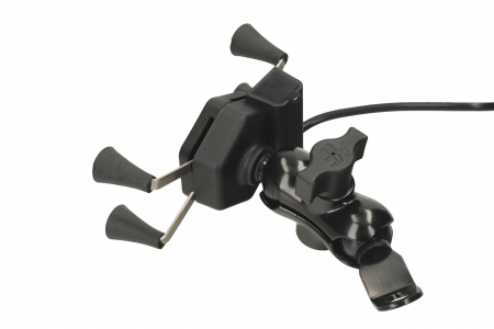 Suport moto telefon cu incarcator RAM atv scuter universal [2]