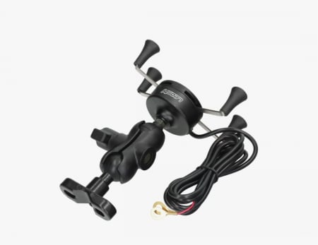 Suport telefon / GPS / bidon - Suport moto telefon cu încărcător universal RAM scuter atv