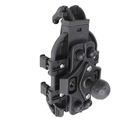 SUPORT TELEFON MOTO ATV POWER FORCE PE SUPORTI OGLINZI cu amortizor vibratii [2]