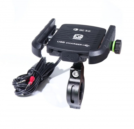 Suport telefon moto cu încărcare usb fast charging [1]