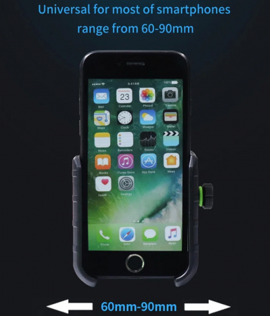 Suport telefon moto cu încărcare usb fast charging [4]