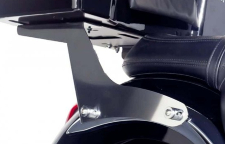 Suporti prindere cutii/genti - Suport top case inox moto cruiser chopper