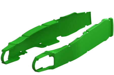 SUSPENSIE CADRU - Swingarm protectors POLISPORT PERFORMANCE green 05