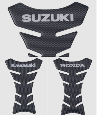 ACCESORII MOTO - Tank pad protecție rezervor tip carbon