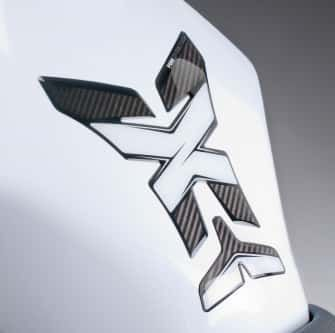 Abtibilde - Tank pad PUIG XTREME carbon look