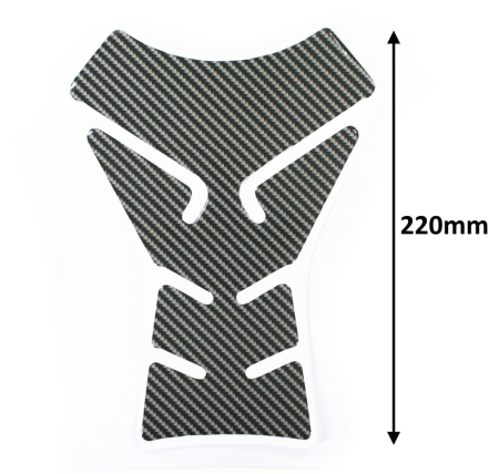 Tank pad rezervor moto protecție carbon motocicleta [1]