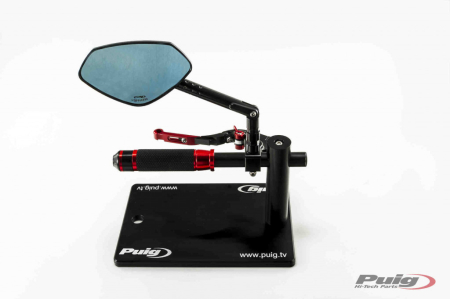 SUSPENSIE CADRU - The display includes anodized parts PUIG Rosu
