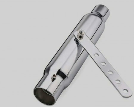 Toba evacuare moto crom inox sport chopper custom bobber cafe racer [1]