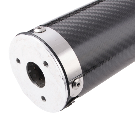 Evacuare toba moto sport 2t carbon doi timpi evacuare finala cross enduro viteza [2]