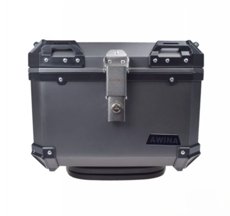 Top case Awina 45L moto cutie portbagaj titanium [1]