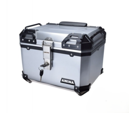 Top case - Top case Awina 45L moto cutie portbagaj argintiu