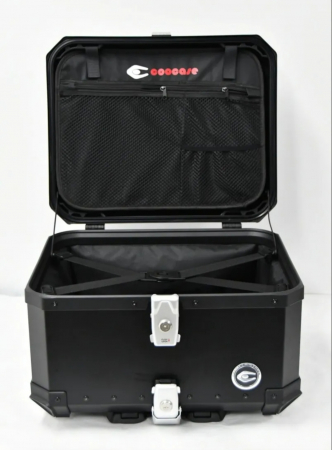Top case Coocase 55L aluminiu cu spătar ajustabil cutie moto [5]