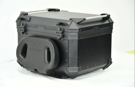 Top case Coocase 55L aluminiu cu spătar ajustabil cutie moto [4]