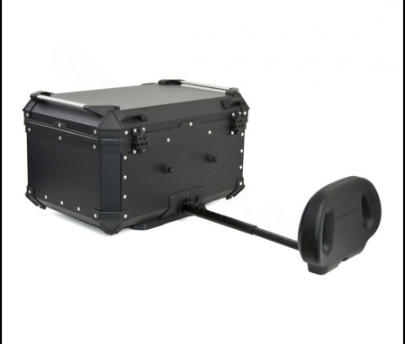 Top case - Top case Coocase 65L aluminiu cu spătar ajustabil cutie moto