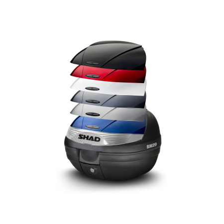 Top case cu capac colorat SHAD SH29 Rosu [5]