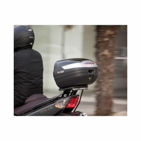 Top case cu capac colorat SHAD SH37 Rosu [2]