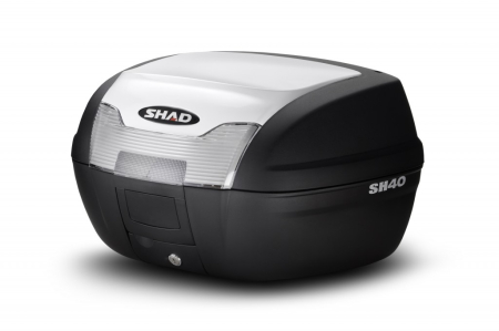Cutii capace colorate - Top case cu capac colorat SHAD SH40 Alb