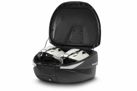 Top case cu capac colorat SHAD SH58X Alb with PREMIUM lock [3]