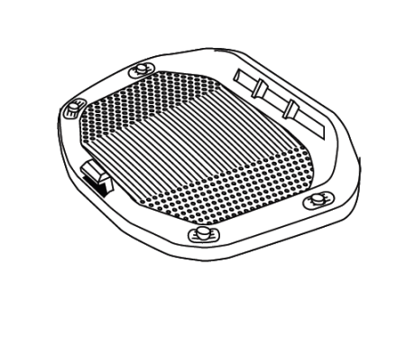 TRANSPORT & DEPOZITARE - Top case plate SHAD pentru SH37