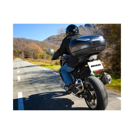 Top case SHAD SH48 D0B48300 Dark grey / black with PREMIUM SMART lock [6]