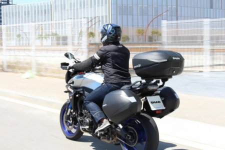 Top case SHAD SH58X D0B58206 Carbon (expandable concept) with PREMIUM lock [6]