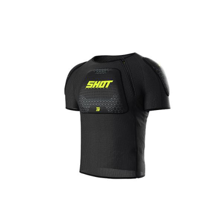 ECHIPAMENTE - Tricou SHOT AIRLIGHT black / neon yellow L