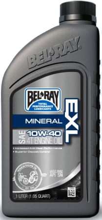 ULEIURI & INTRETINERE - Ulei de motor Bel-Ray EXL MINERAL 4T 10W-40 1 l