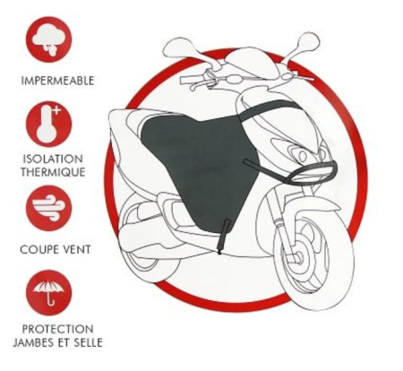 ECHIPAMENTE - Universal Apron scooter waterproof TNT 503359B