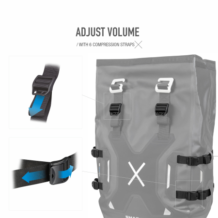 Waterproof saddle bags SHAD TR30 X0TR30 [10]