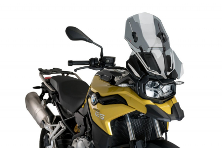 Parbriz - Windscreen PUIG RACING WITH SUPPORT + PROTECTION smoke