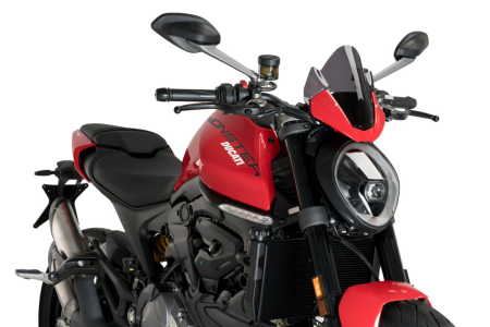 Windscreen PUIG SPORT dark smoke [2]
