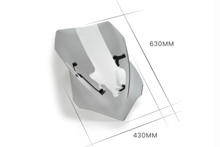 Windscreen PUIG TOURING smoke [9]