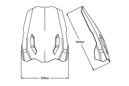 Windscreen PUIG TOURING smoke [6]