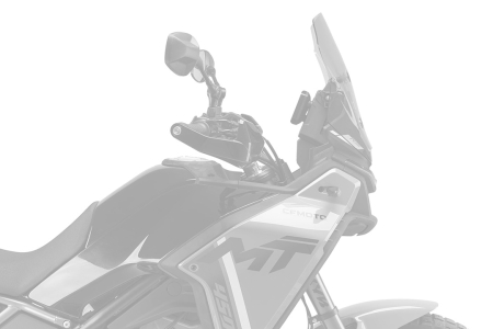 Windscreen PUIG TOURING transparent [4]