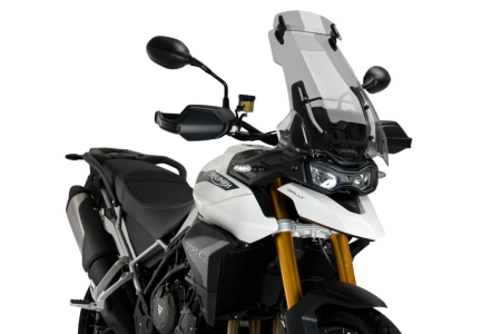Parbriz - Windscreen PUIG TOURING WITH VISOR smoke
