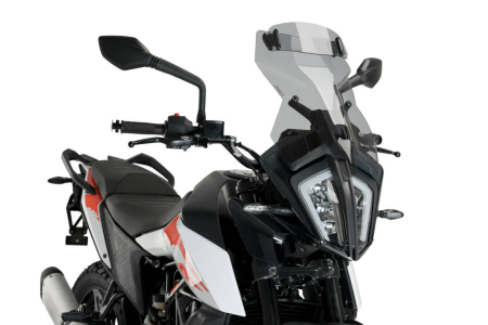 Parbriz - Windscreen PUIG TOURING WITH VISOR smoke