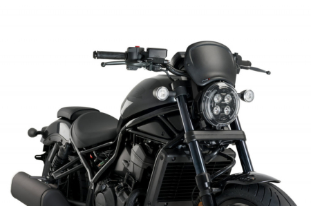Parbriz - Windshield PUIG FRONTAL PLATE matt black