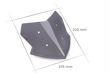 Windshield PUIG NEW GEN. SPORT dark smoke [1]