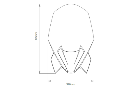 Windshield PUIG NEW. GEN TOURING 20362W transparent [2]