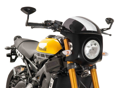 Parbriz - Windshield PUIG SEMI-FAIRING carbon look dark smoke