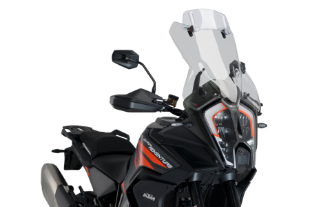 Parbriz - Windshield PUIG TOURING PLUS WITH VISOR smoke