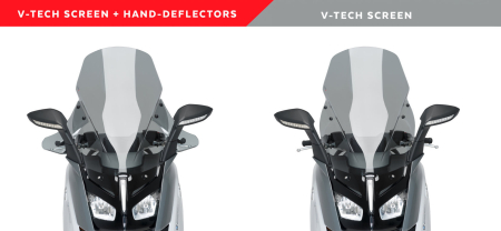 Windshield PUIG V-TECH LINE TOURING smoke [5]