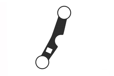 SUSPENSIE CADRU - Yoke protector PUIG NAKED gri